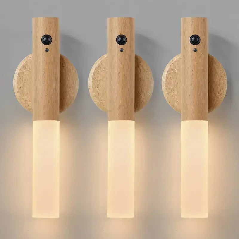 Luminária Magnética de Parede com Sensor