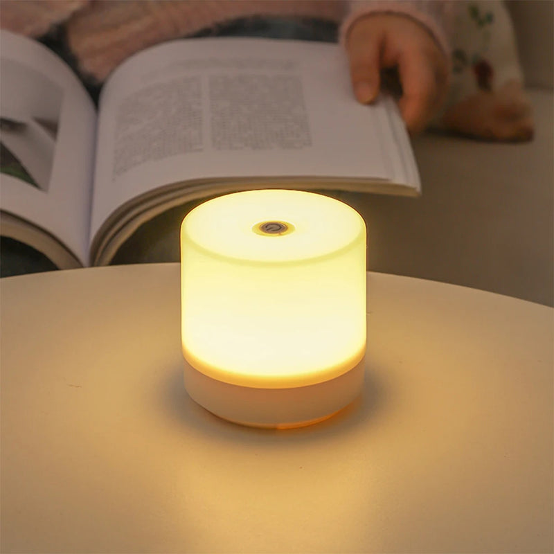 Luminária LED recarregável por Toque