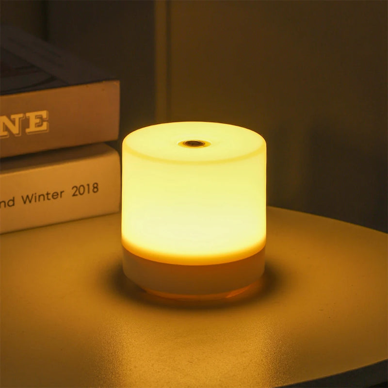 Luminária LED recarregável por Toque