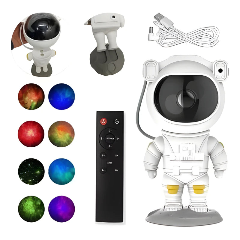 Projetor Astronauta Galaxy Star