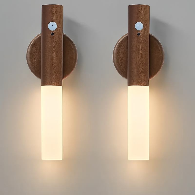 Luminária Magnética de Parede com Sensor