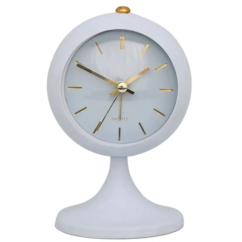 Relógio Despertador de Mesa Decorativo de Luxo