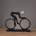 Estátua de Ciclista para casa moderna abstrata de Resina.