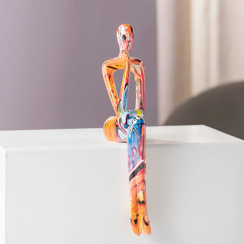 Vilead Estatueta Modernista em Resina.