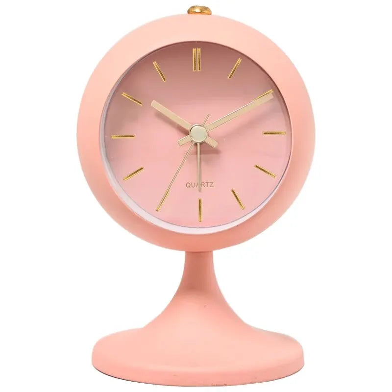 Relógio Despertador de Mesa Decorativo de Luxo