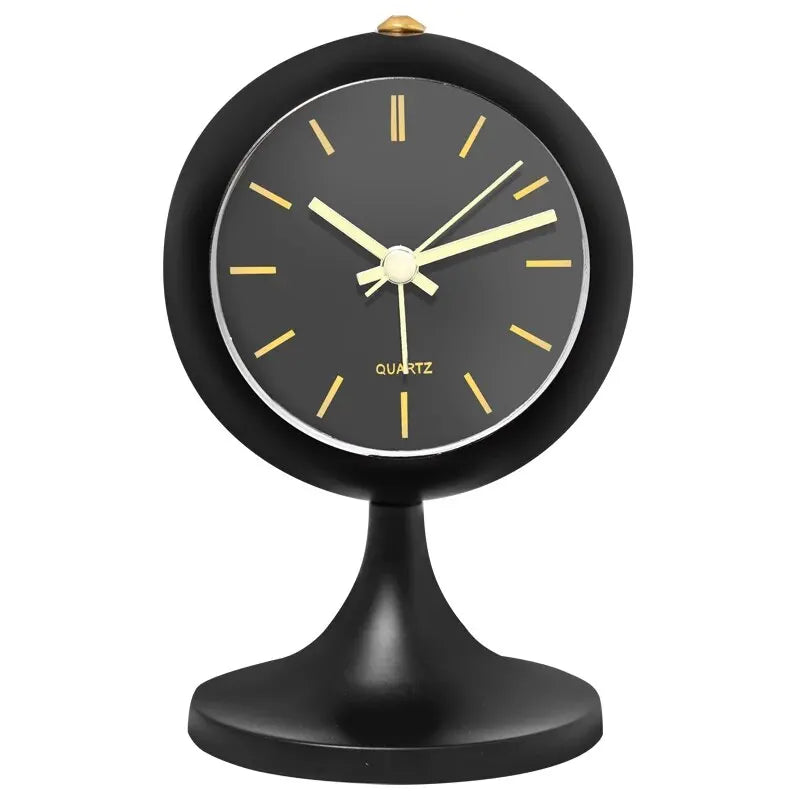 Relógio Despertador de Mesa Decorativo de Luxo