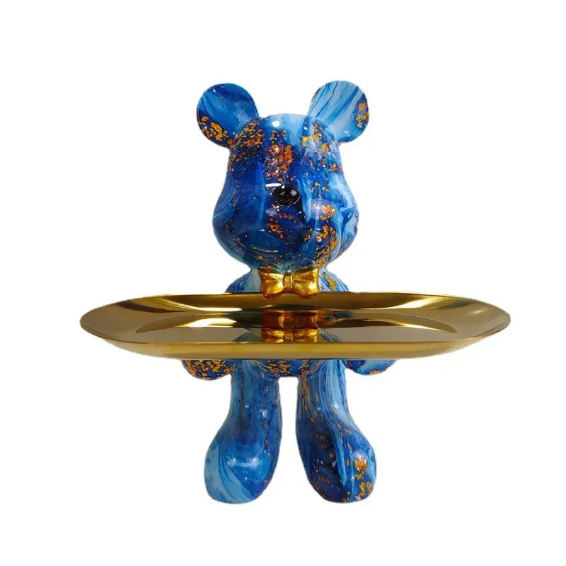 Porta objetos Moderno de Urso em Resina