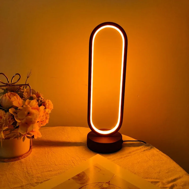 Luminária LED Circular com 10 Níveis de Brilho e 3 Modos de Luz