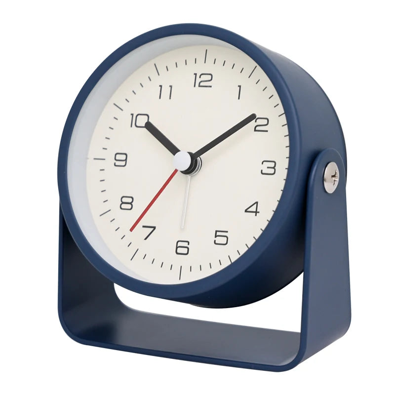 Despertador de Mesa Criativo 3" de Metal | Rotação 180°