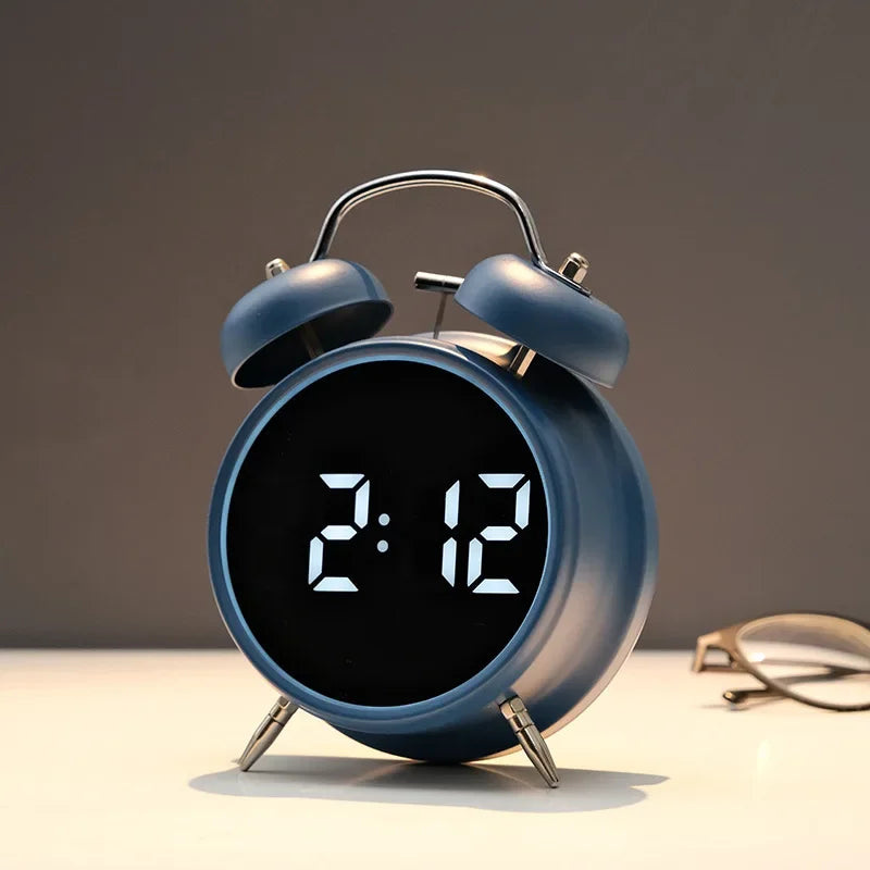 Relógio Despertador de Mesa Extra Grande com Tela LED