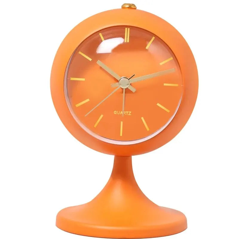 Relógio Despertador de Mesa Decorativo de Luxo