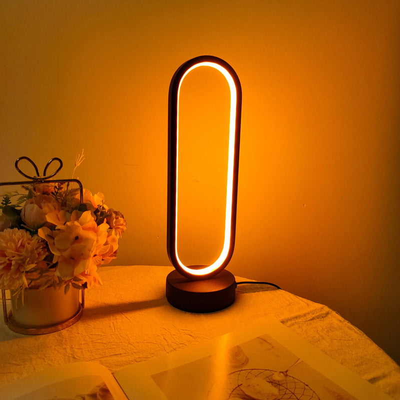 Luminária LED Circular com 10 Níveis de Brilho e 3 Modos de Luz