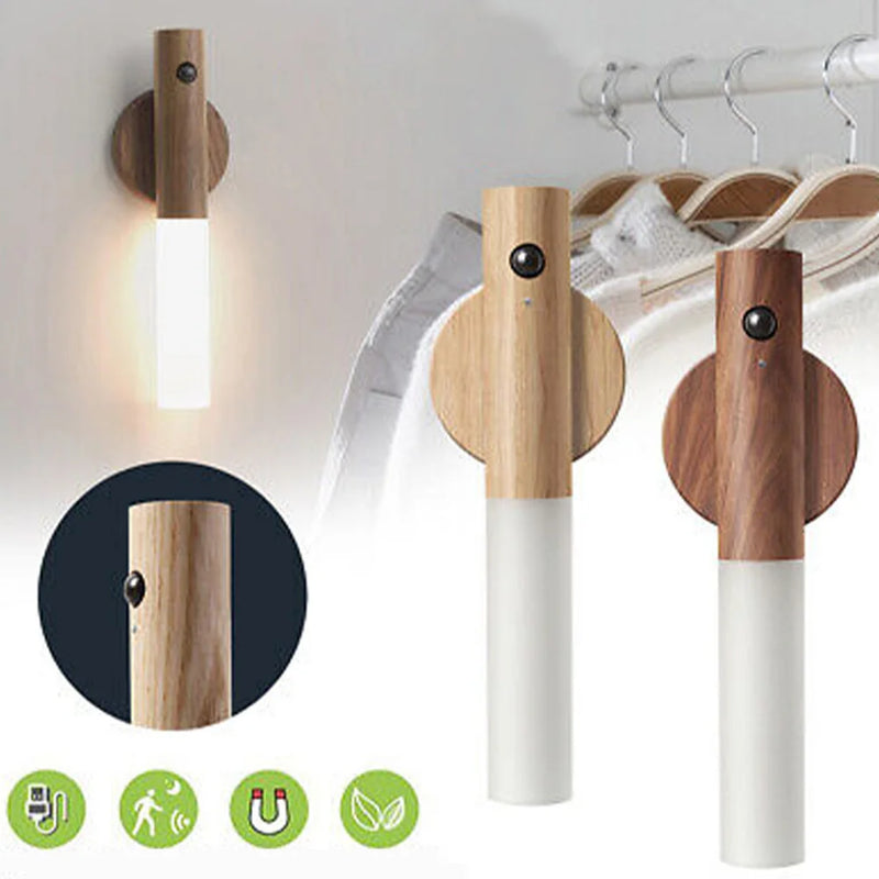 Luminária Magnética de Parede com Sensor