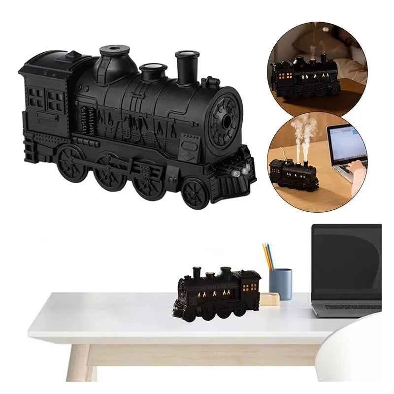 Mini Umidificador de Ar em Formato de Trem