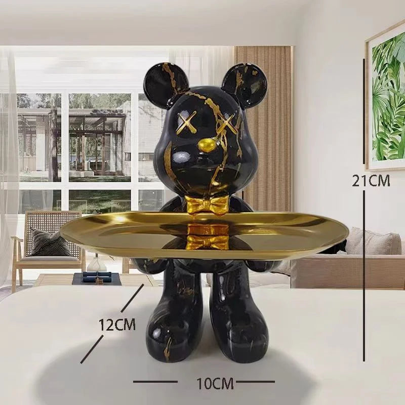 Porta objetos Moderno de Urso em Resina
