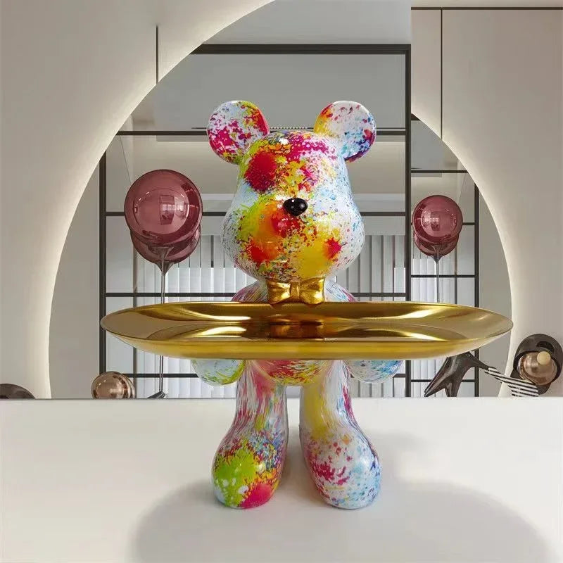 Porta objetos Moderno de Urso em Resina