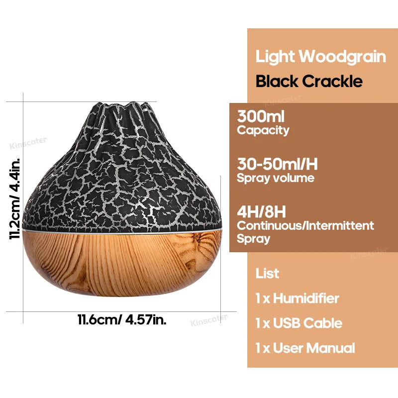 Umidificador de Ar Volcano 300ml