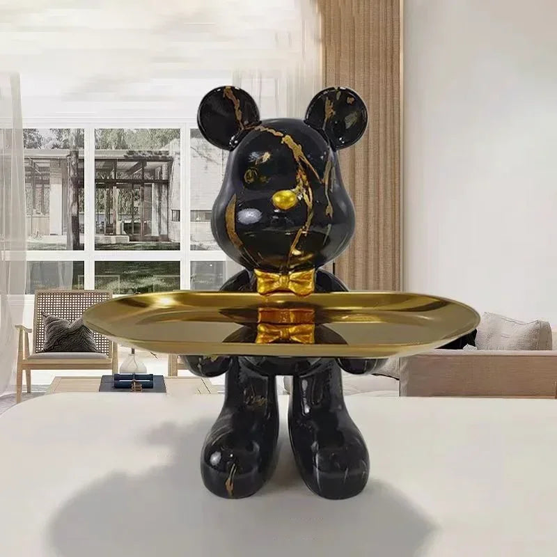 Porta objetos Moderno de Urso em Resina